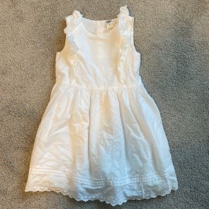 Girls White Dress